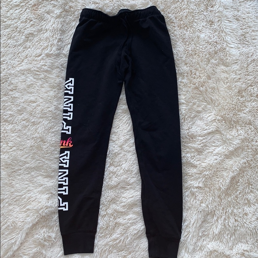 PINK black sweats